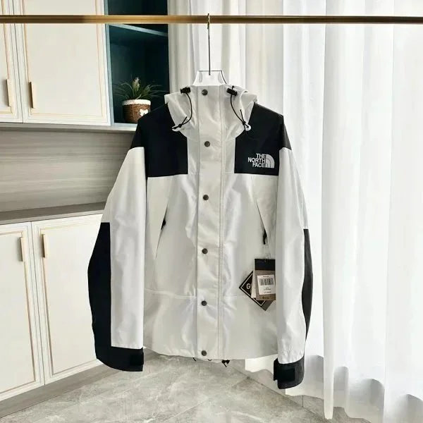 The North Face The North Face Nuptse White/Black Parka White - 1