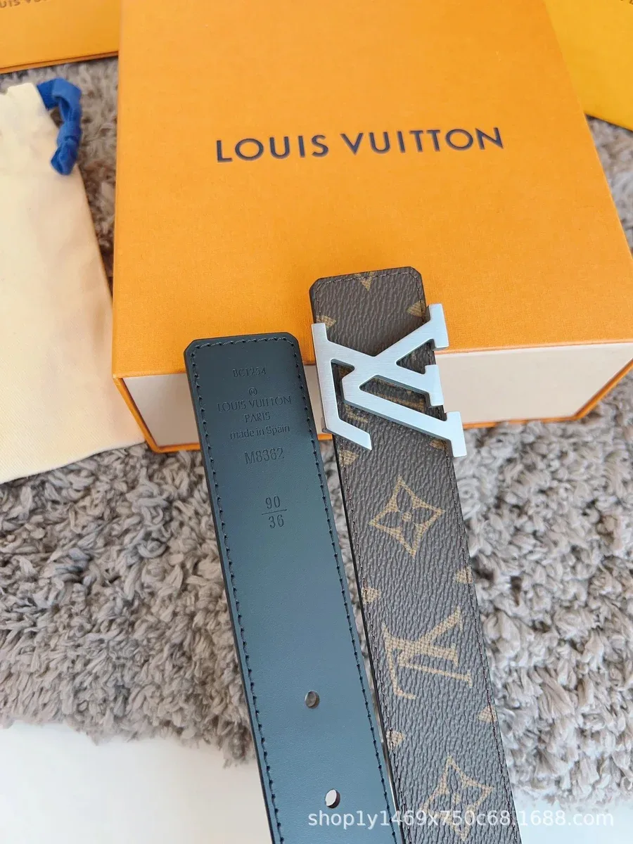 Louis Vuitton Louis Vuitton Monogram M8362 Brown Belt Brown