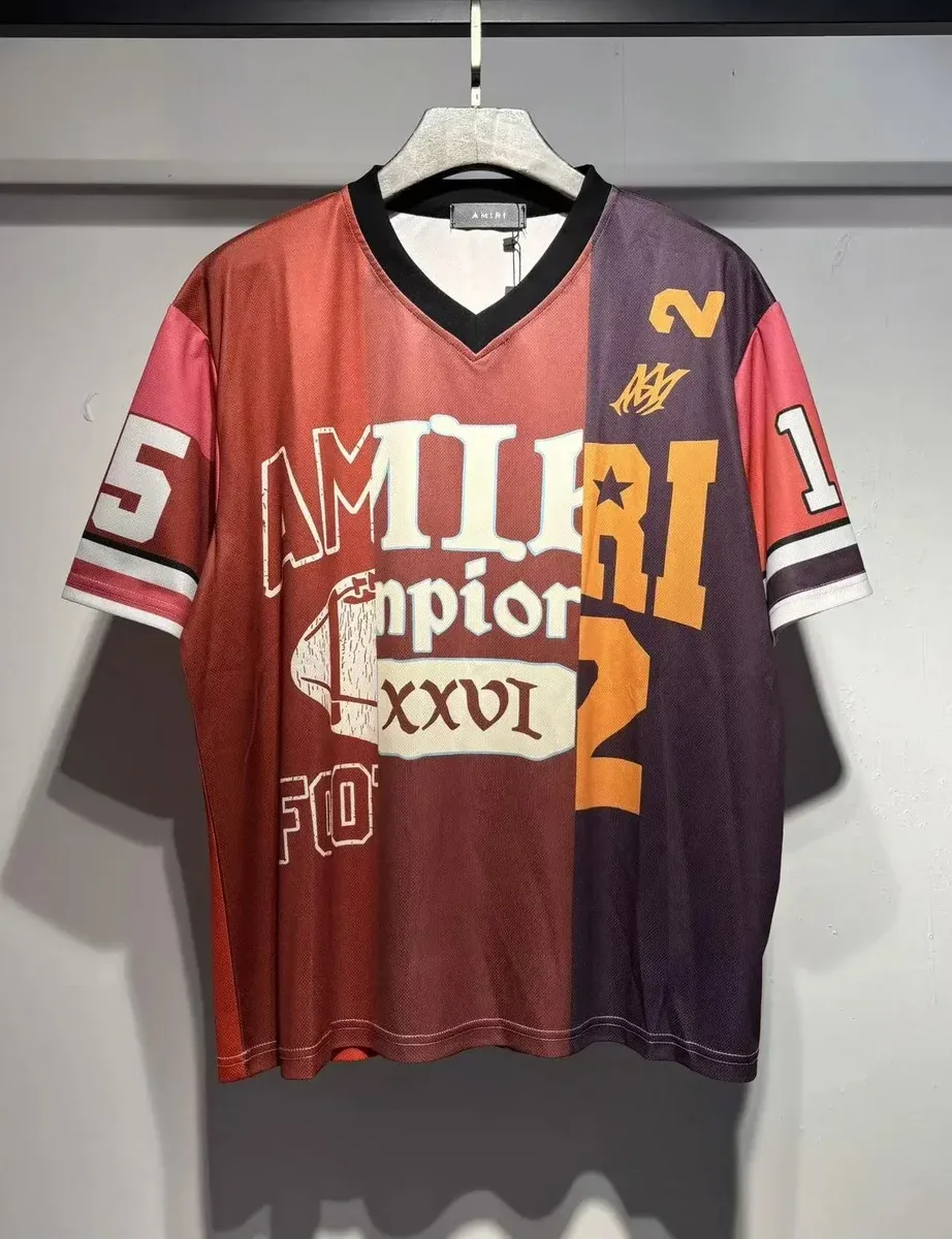 Amiri Amiri Champion XXVI Football Jersey Red Red - 1