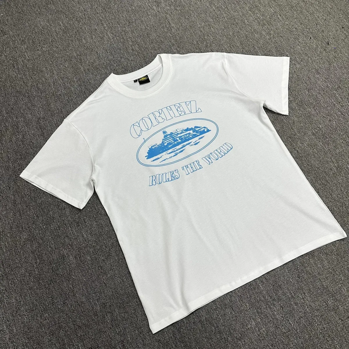 Corteiz Corteiz RTW Rules The World White T-Shirt White - 1