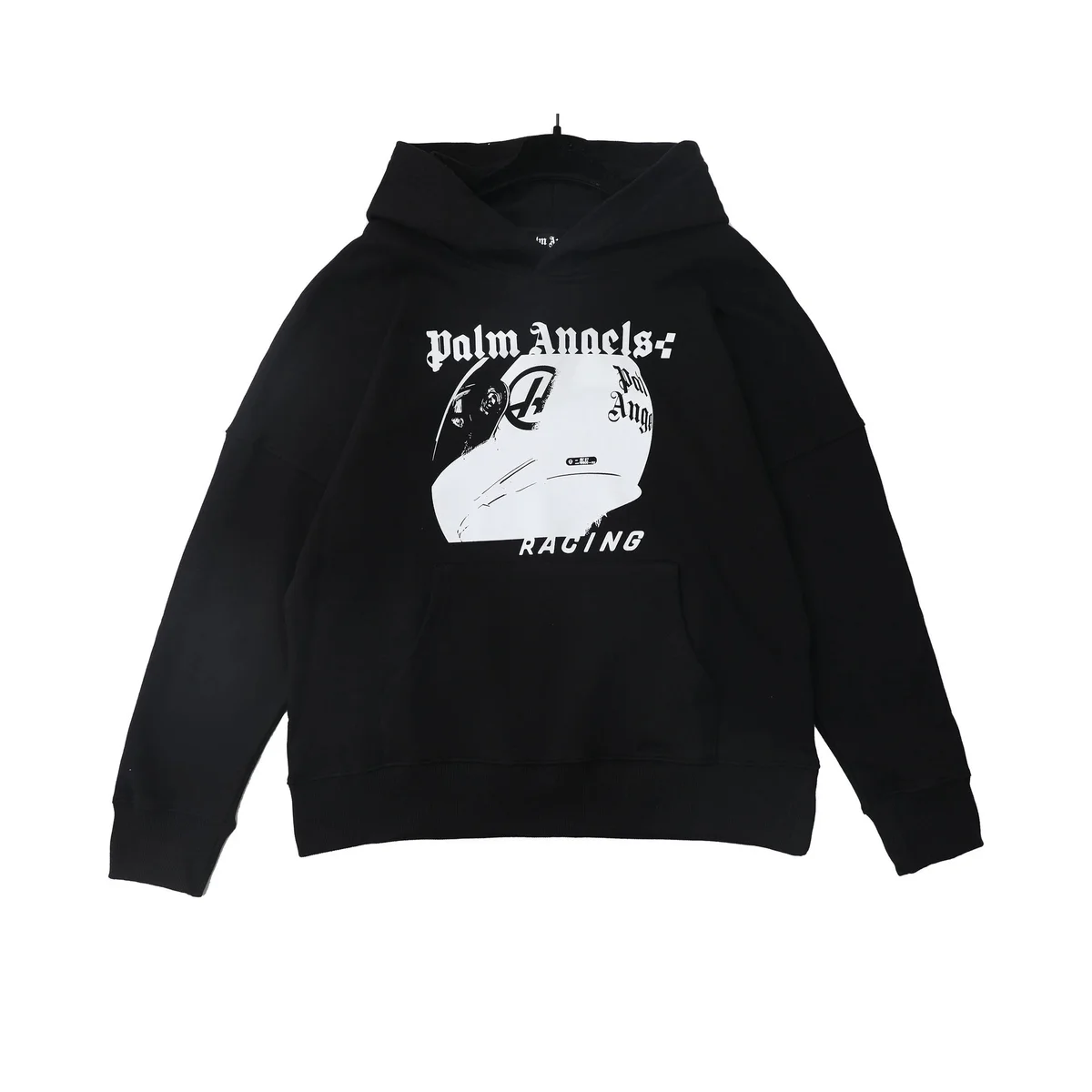 Palm Angels Palm Angels Racing Black Hoodie Black - 1