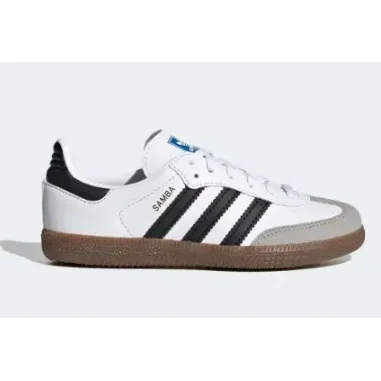 Adidas Adidas Samba White/Black/Gum Sneakers White