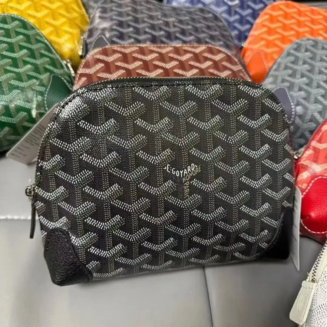 Goyard Goyard Honore Black Goyardine Cosmetic Bag Black - 1