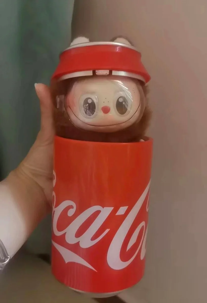 Other Red Plush Toy Can Holder (11) Accessory Red - 1