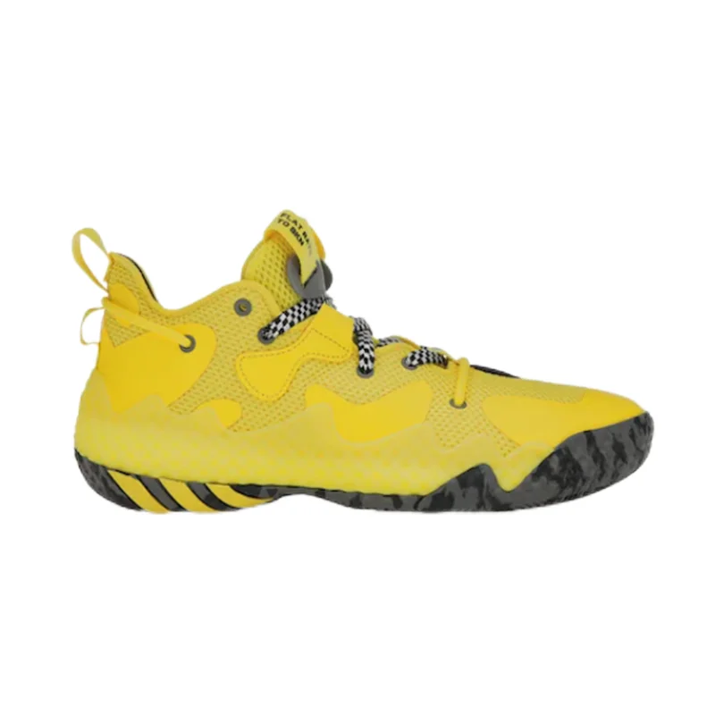 Yohji Yamamoto Y-3 Yellow/Black Camo Sneaker Yellow