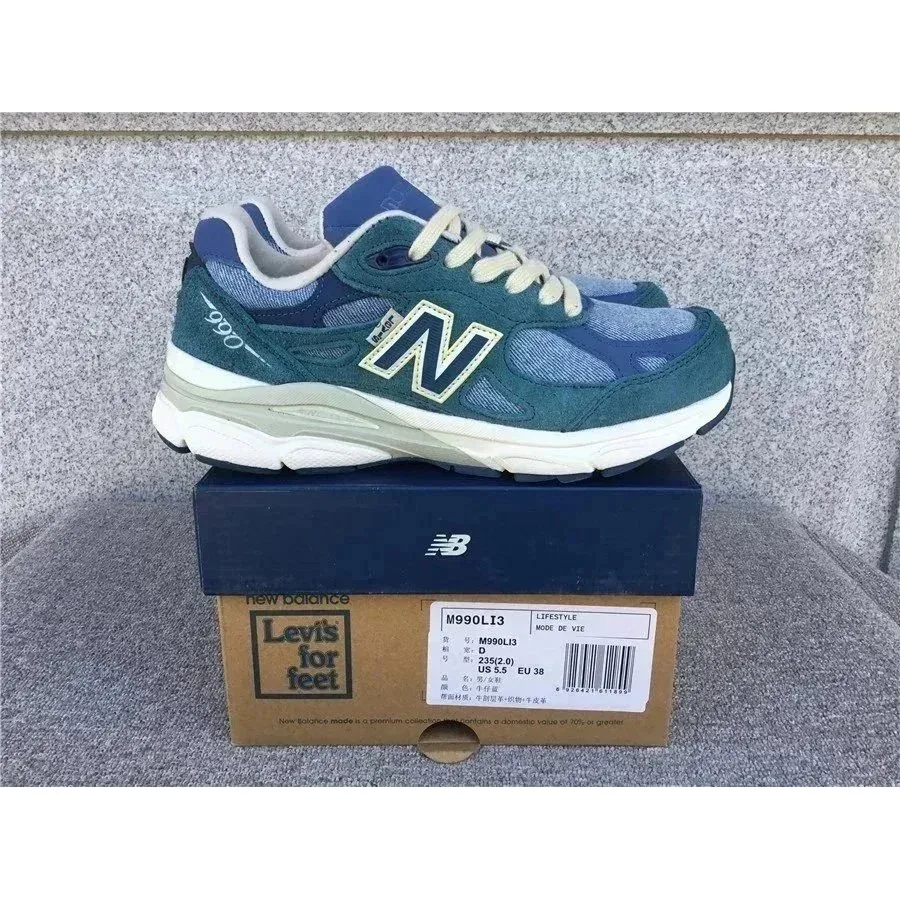 New Balance New Balance 990 M990LI3 Denim Blue Sneakers Blue - 1
