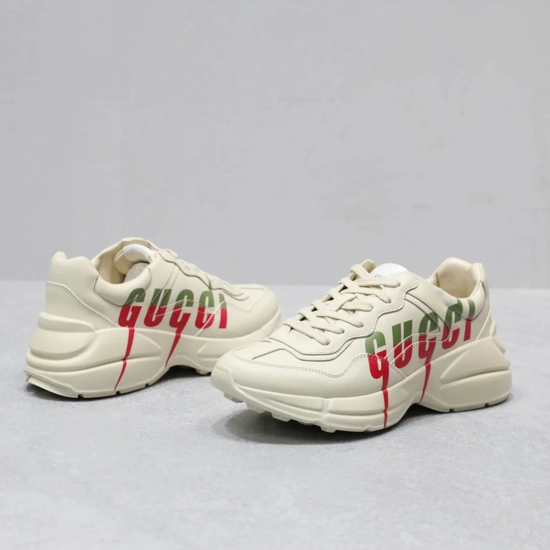 Gucci Gucci Ace Cream Logo Sneakers Cream