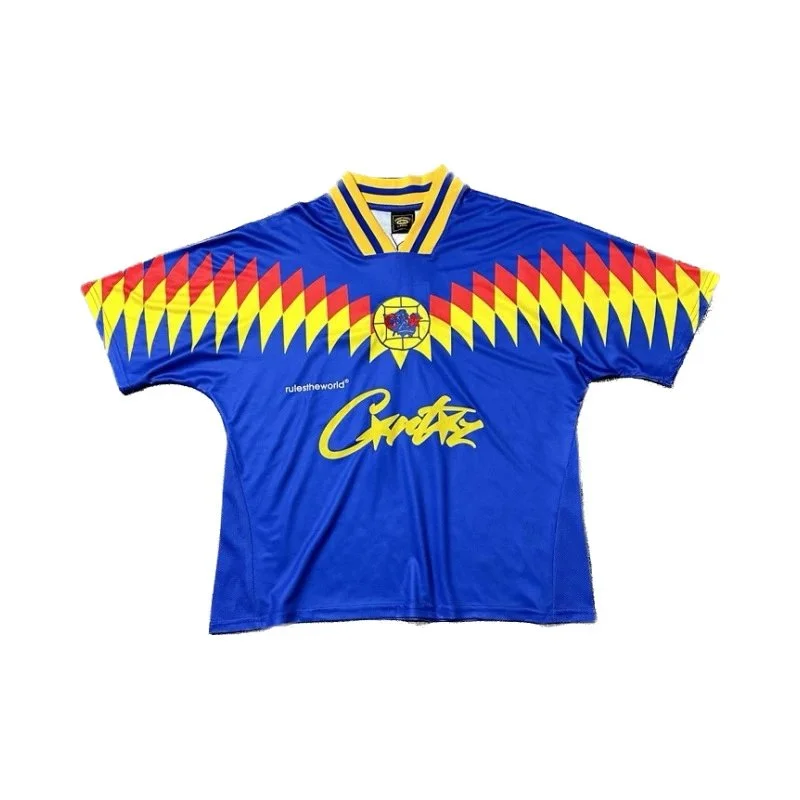 Other Blue Yellow Crtz Rules the World Jersey Blue - 1