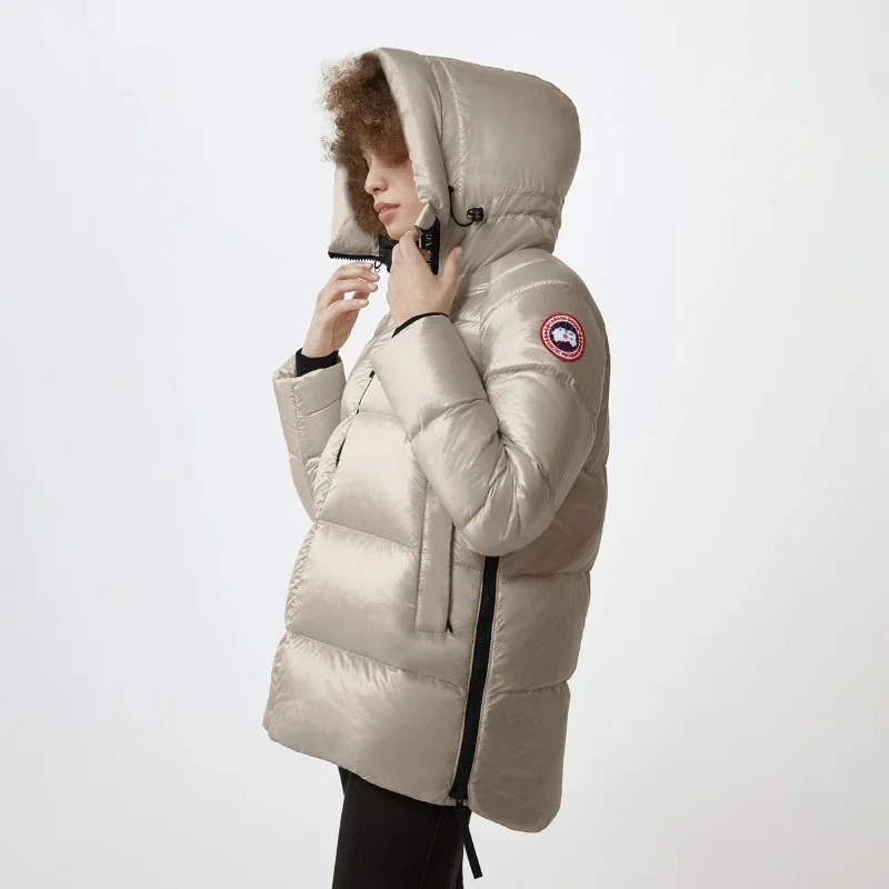 Canada Goose Canada Goose Expedition Stone Grey Women's Parka Grey - 1