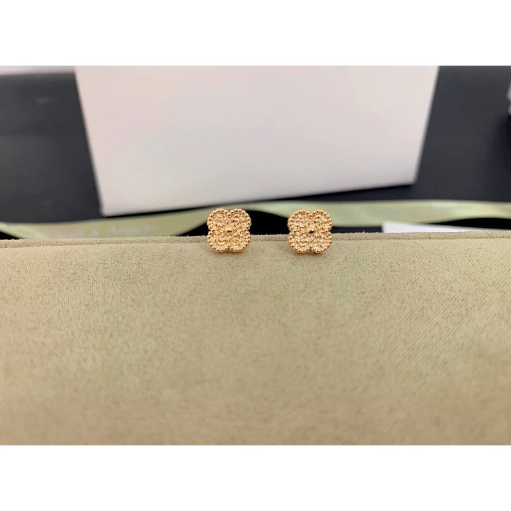 Van Cleef & Arpels Van Cleef & Arpels Alhambra Gold Stud Earrings Gold