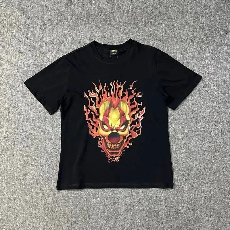Hellstar Hellstar Studios Black Flame T-Shirt Black - 1