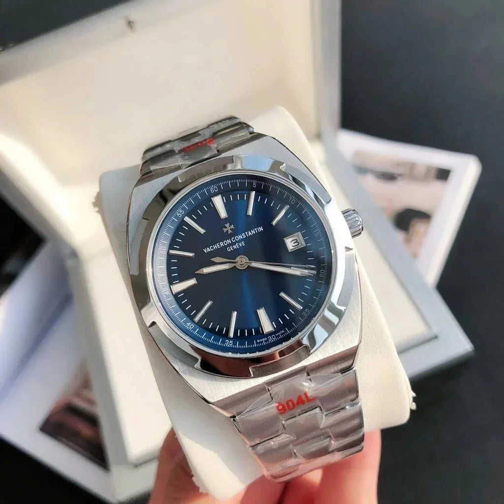 Vacheron Constantin Vacheron Constantin Blue Dial Stainless Steel Watch Blue - 1