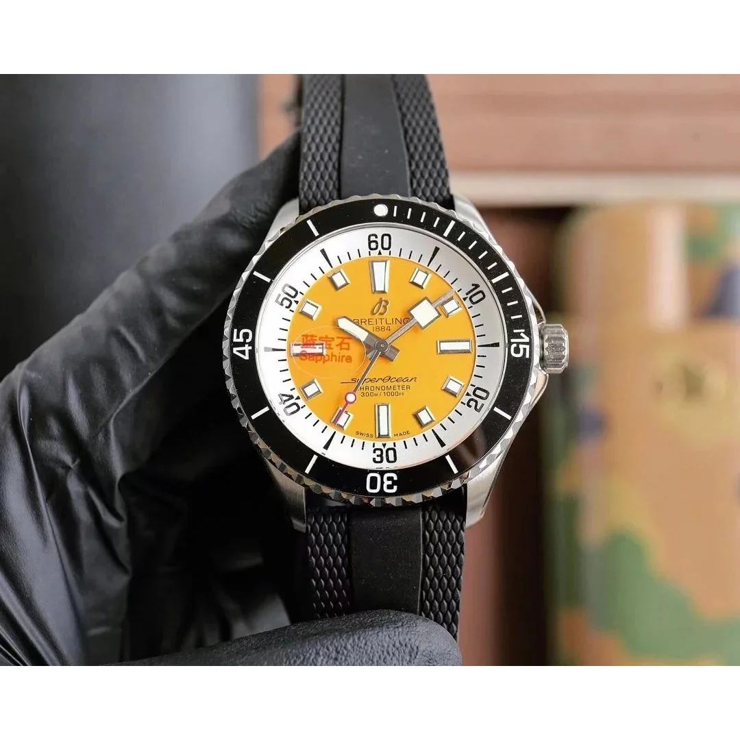Breitling Breitling Superocean Yellow/Black Dive Watch Yellow