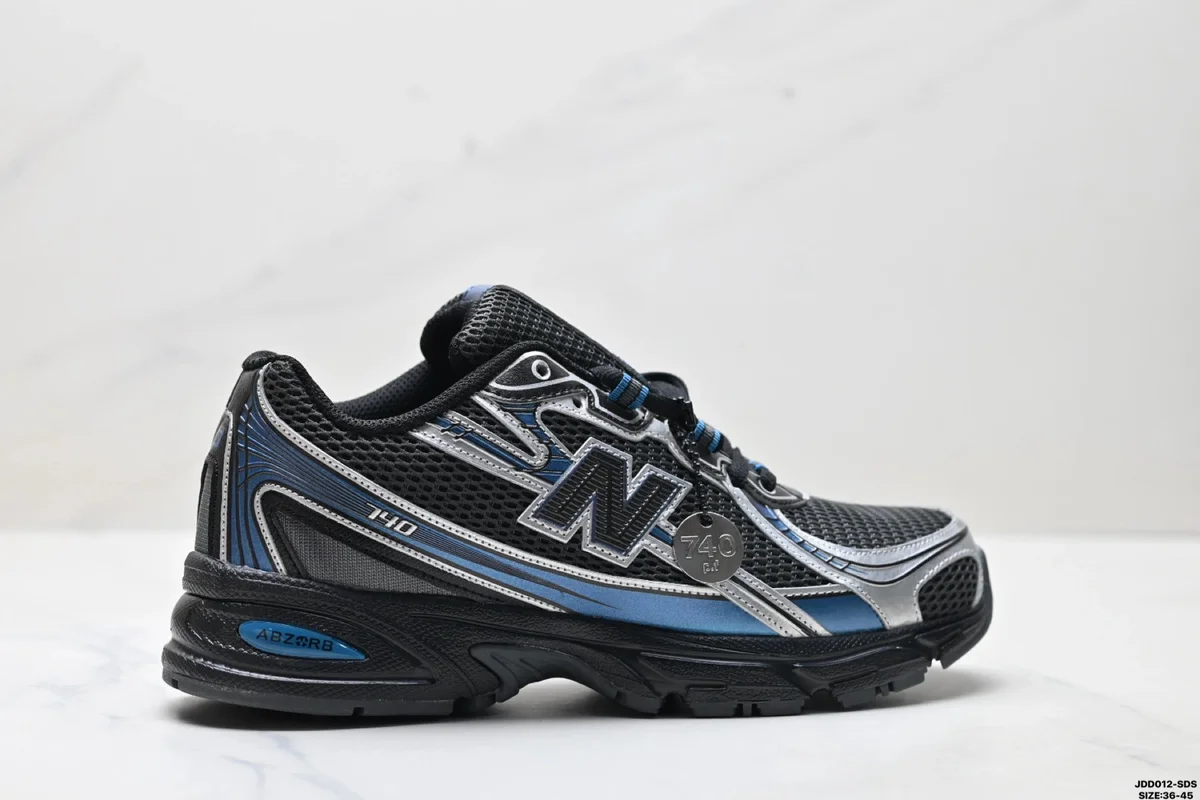 New Balance New Balance 740 Black/Blue/Silver Sneakers Black