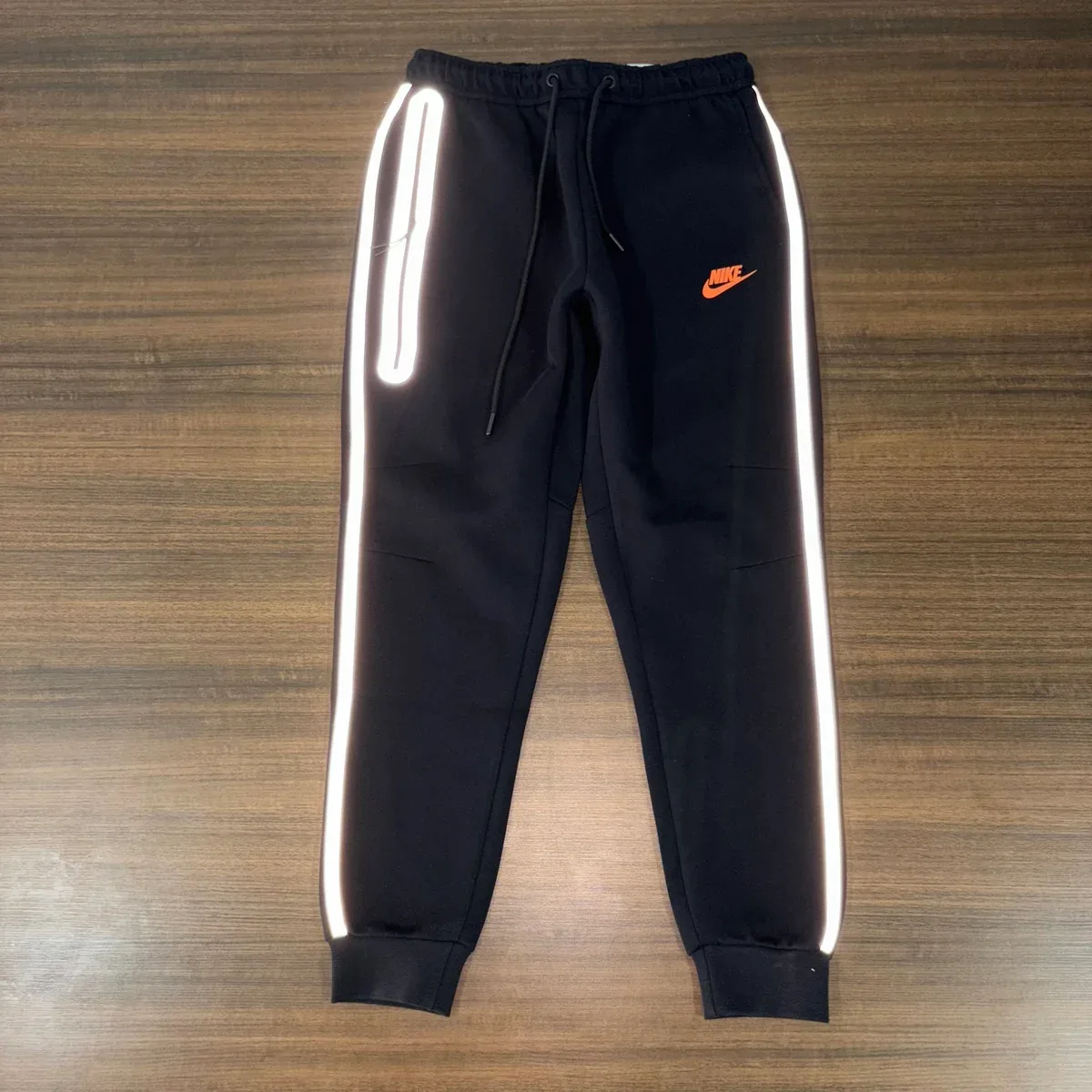 Nike Black Orange Label Reflective Pants