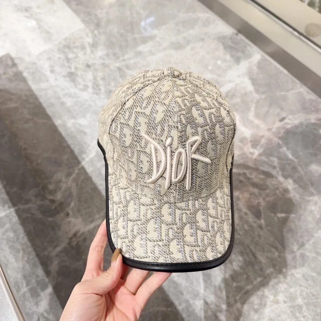 Dior Dior Oblique Baseball Cap Beige/Black Beige