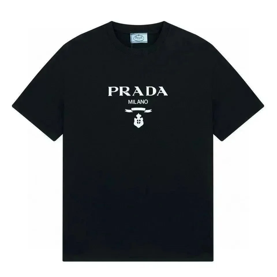 Prada Prada Black Logo T-Shirt Black