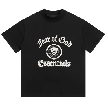 Fear of God Fear of God Essentials Black T-Shirt Black - 1