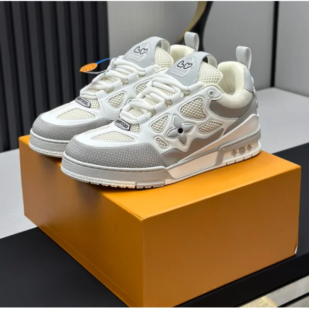 Louis Vuitton Louis Vuitton LV Trainer White/Grey Sneakers White