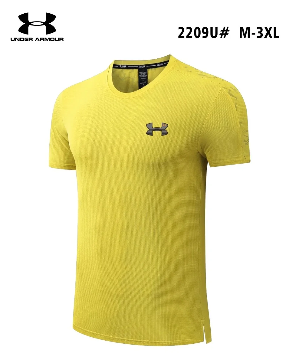 Under Armour Under Armour 2209U# Yellow T-Shirt Men Yellow - 1