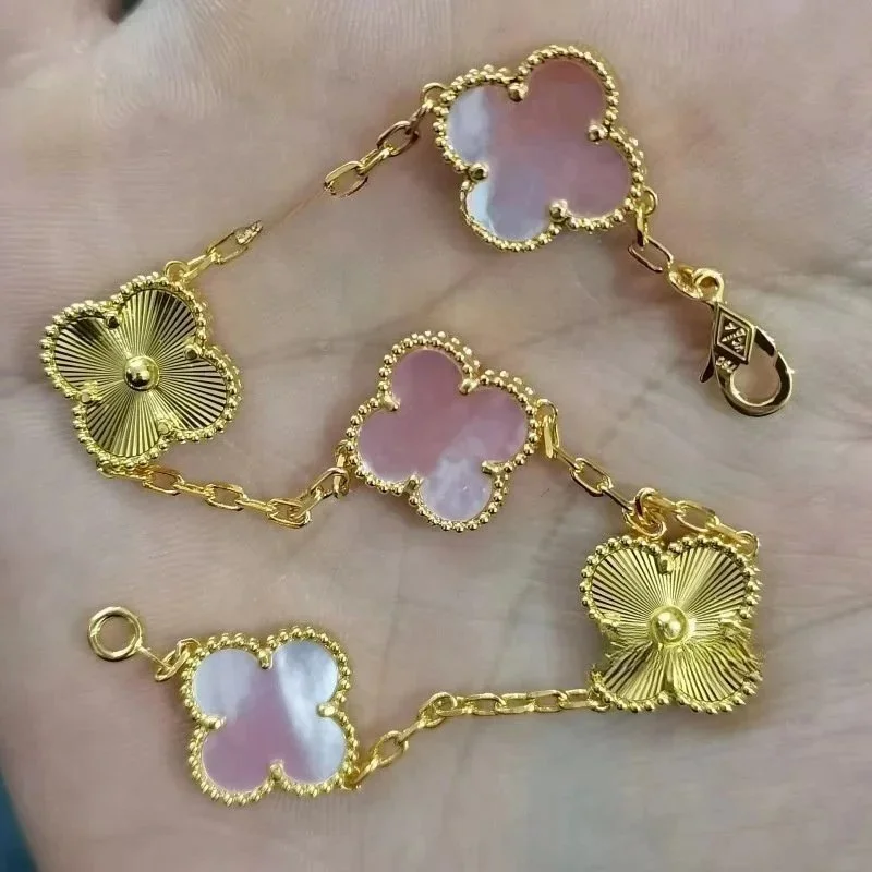 Van Cleef & Arpels Van Cleef & Arpels Alhambra Pink Gold Bracelet Gold - 1