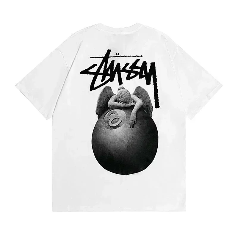 Stussy Stussy Stüssy Iconic Logo White T-Shirt White - 1