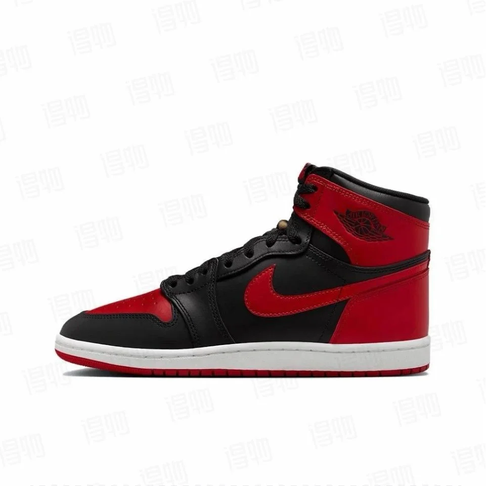 Nike Nike Air Jordan 1 'Bred' Sneakers Black - 1