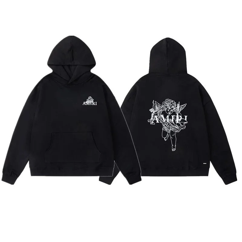 Amiri AMIRI AMIRI Black Hoodie Black - 1