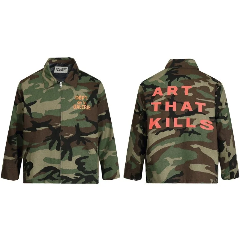 Gallery Dept. Gallery Dept. Art That Kills Camouflage Jacket Multicolor