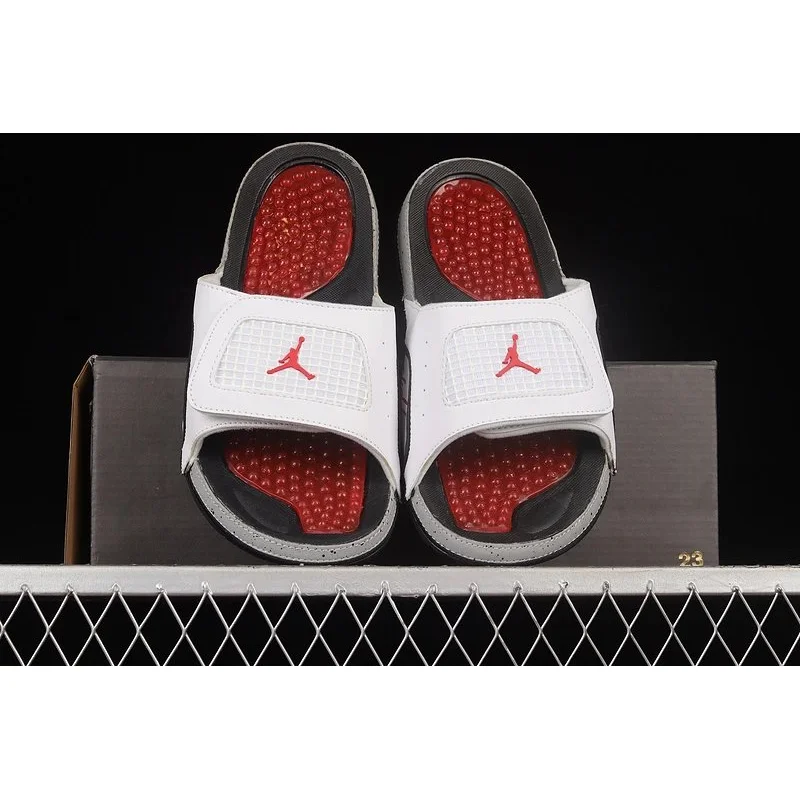 Jordan Air Jordan Slip-On White/University Red Sandals White - 1