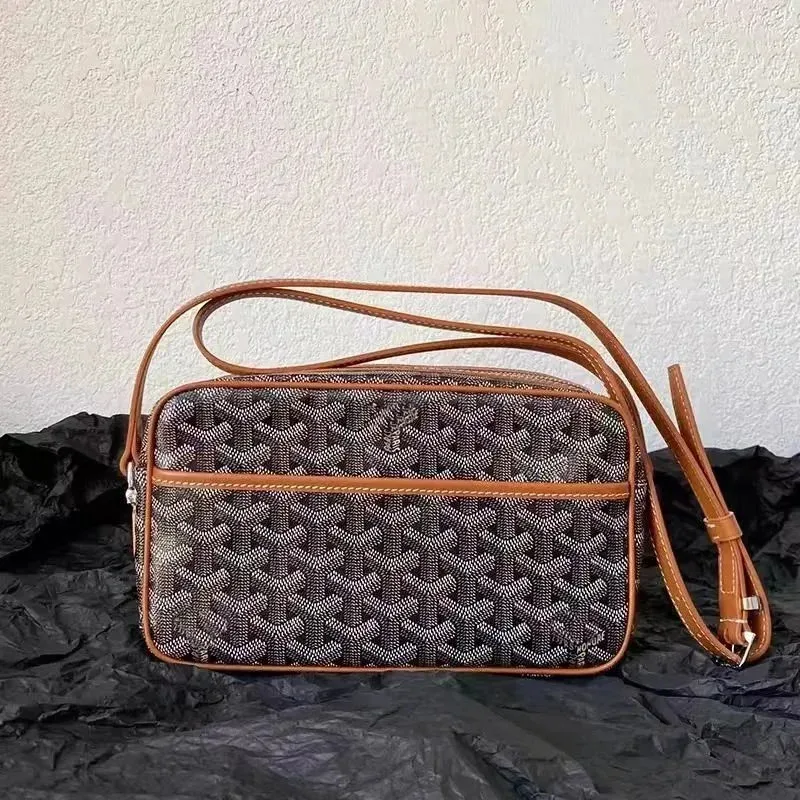 Goyard Goyard YARD Goyardine Crossbody Bag Brown Brown - 1