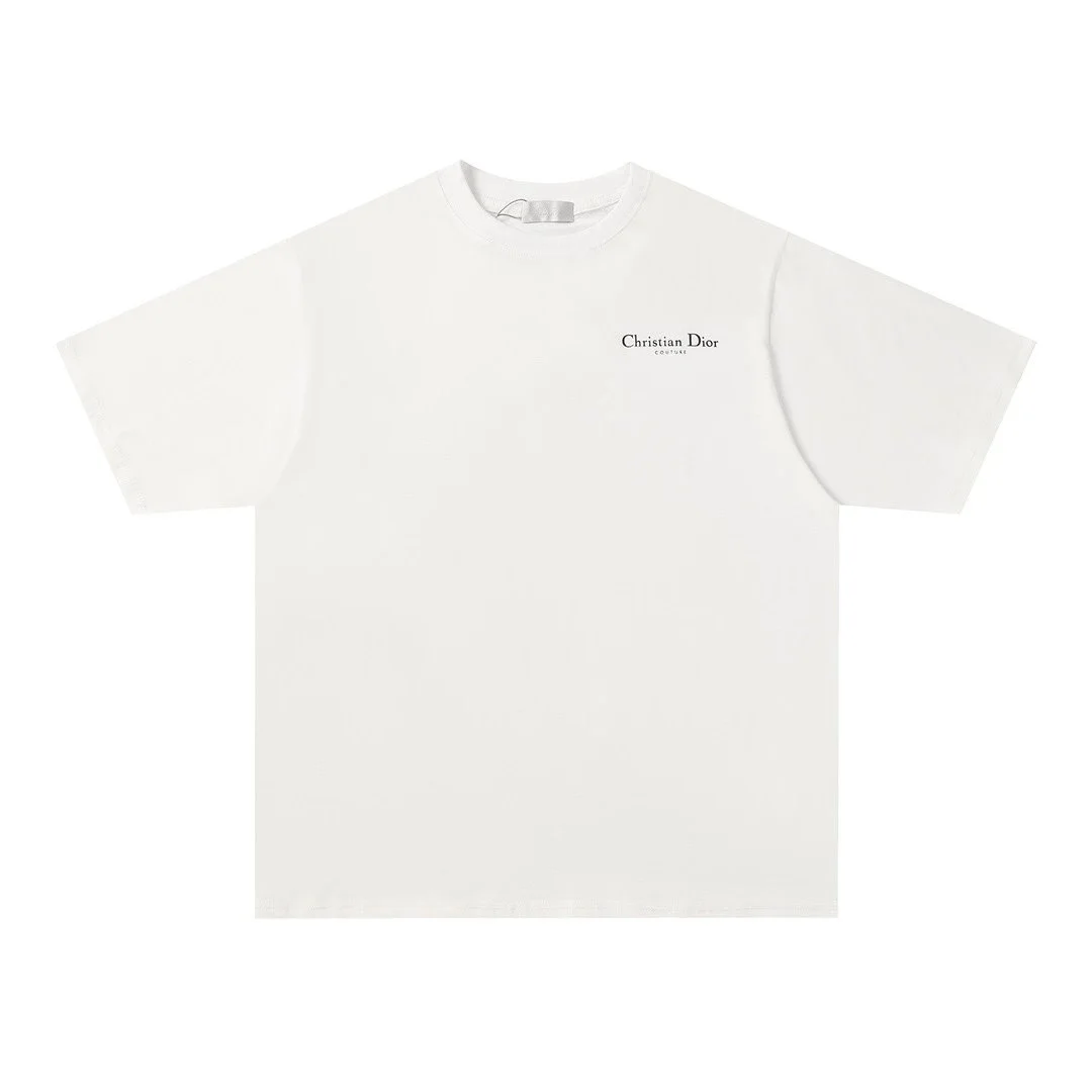 Dior Christian Dior White Classic Logo T-Shirt White - 1