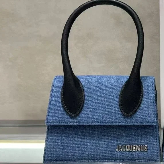 Jacquemus Jacquemus Blue Denim Handbag Blue - 1