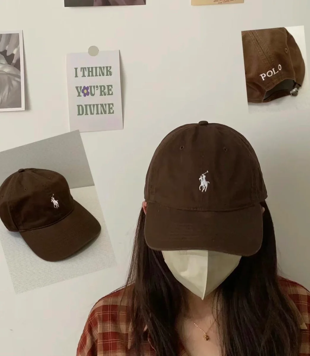 Polo Ralph Lauren Polo Ralph Lauren Polo Pony Coffee Brown Cap Brown - 1