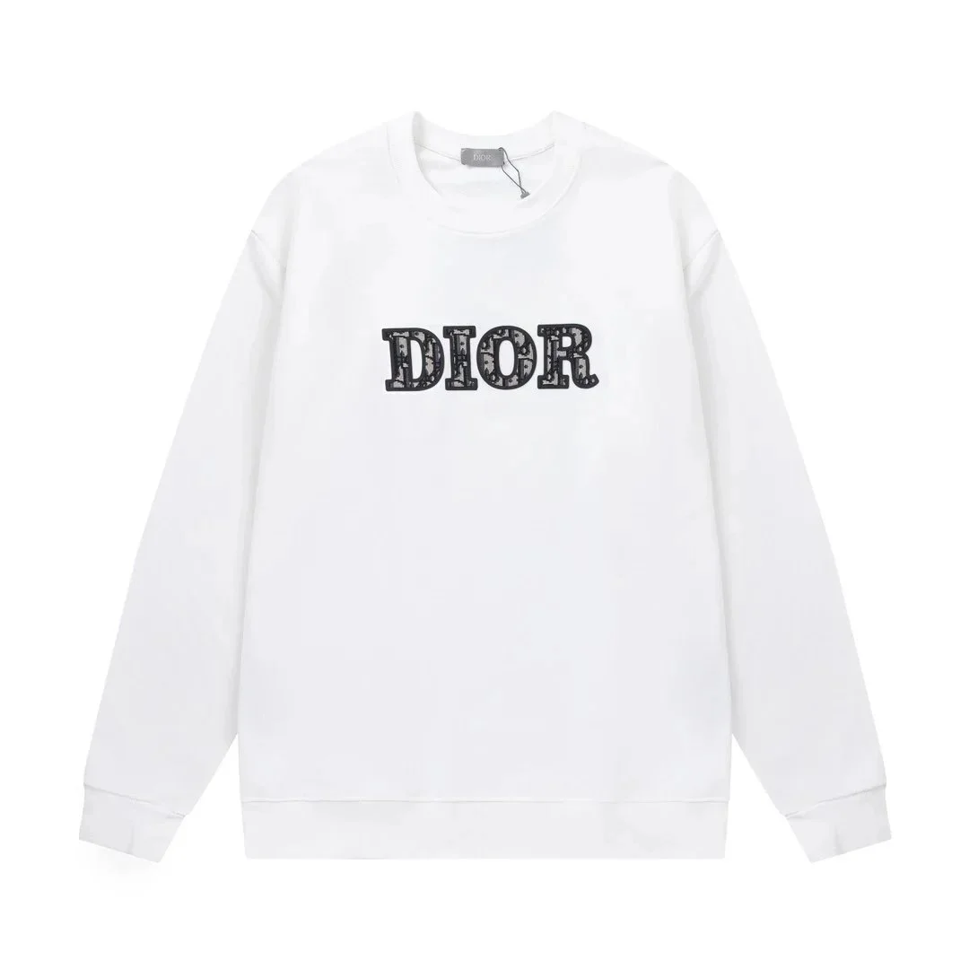 Dior Dior Dior Oblique White/Black Sweatshirt White