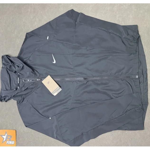 Nike Nike Windrunner Black Zip-Up Jacket Black