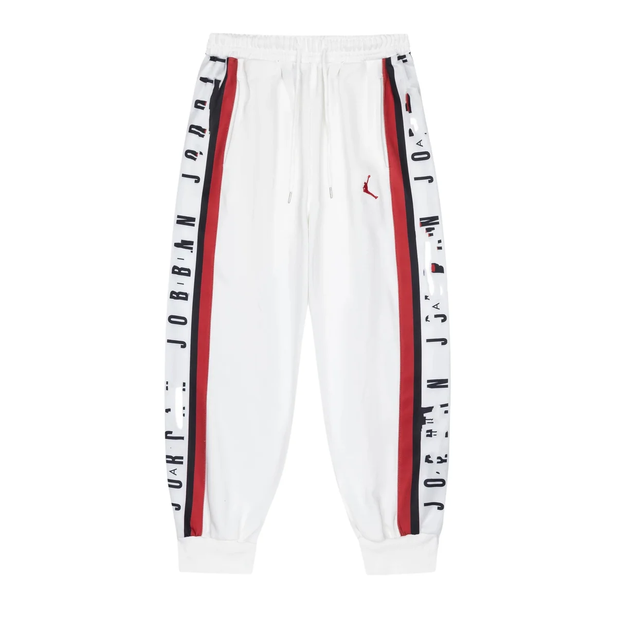 Jordan Jordan Air Jordan White Red Track Pants White - 1