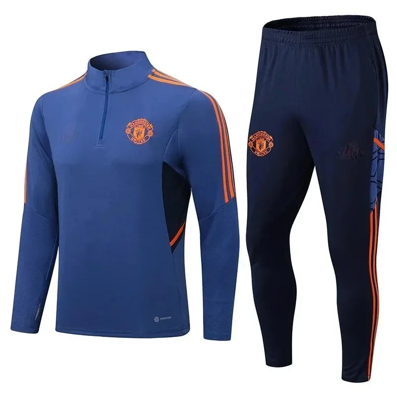 Adidas Adidas Manchester United Blue Training Suit Navy - 1