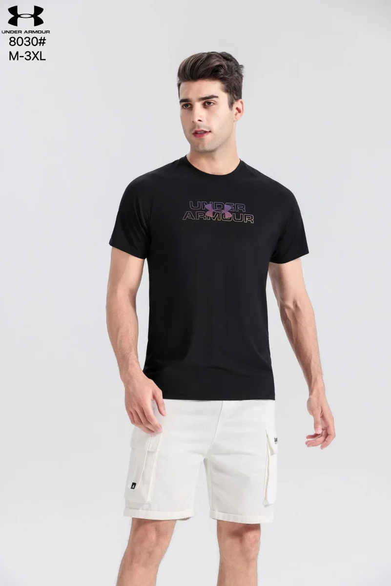 Under Armour Under Armour Black Logo T-Shirt Men's Black - 1