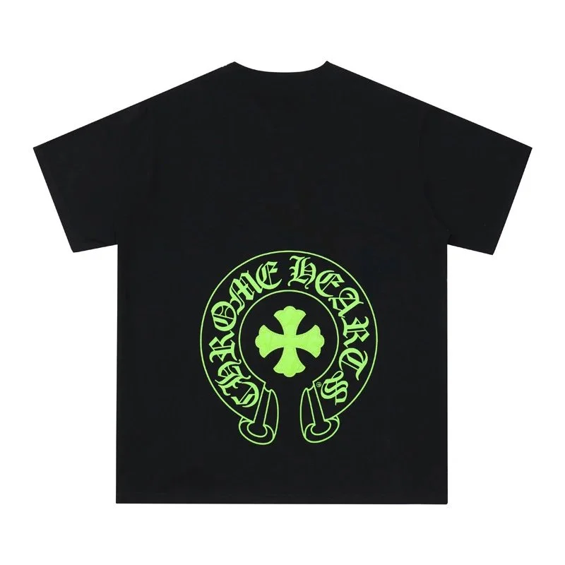 Chrome Hearts Chrome Hearts Black Neon Cross T-Shirt Black - 1