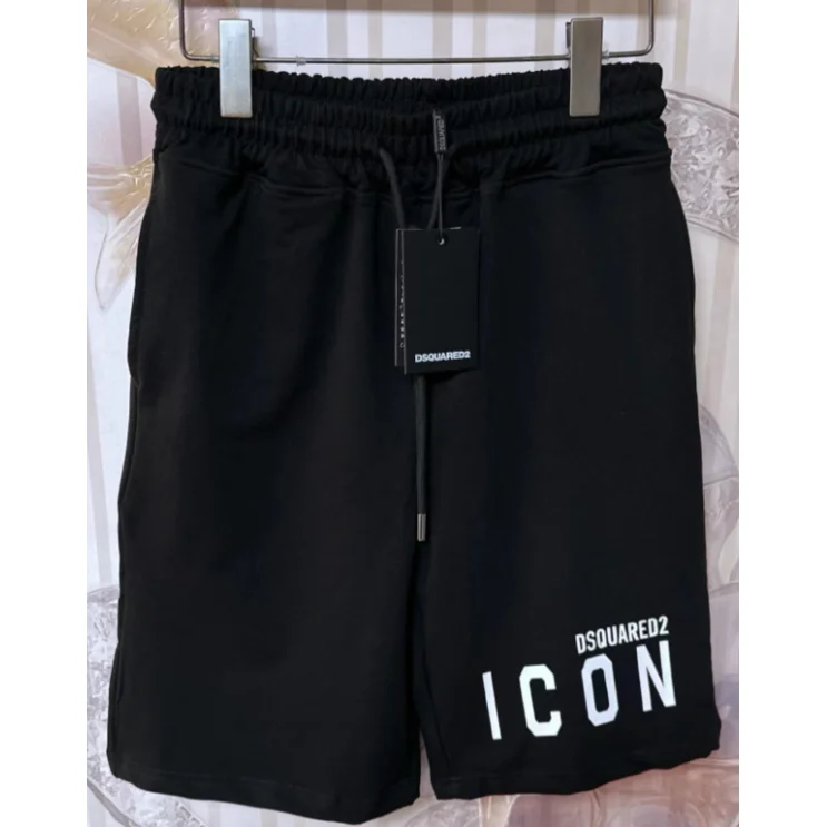 DSQUARED2 DSQUARED2 Icon Black/White Shorts Black