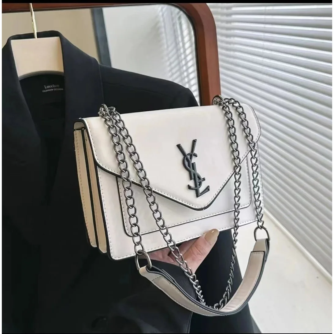 Saint Laurent Saint Laurent Niki White/Black Shoulder Bag White