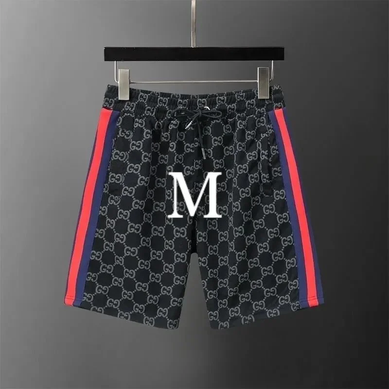 Gucci Gucci GG Supreme Monogram Shorts Black/Red/Blue Black