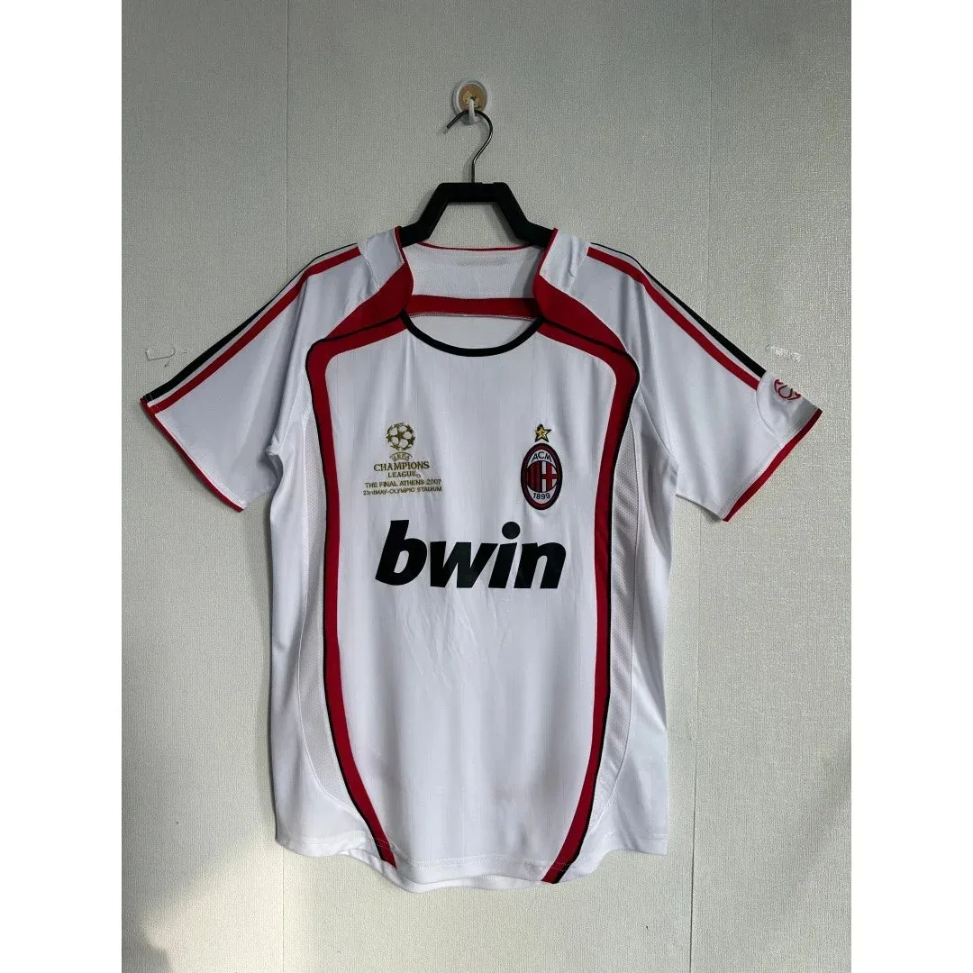 Other AC Milan 06-07AC Away Jersey Football Shirt White - 1
