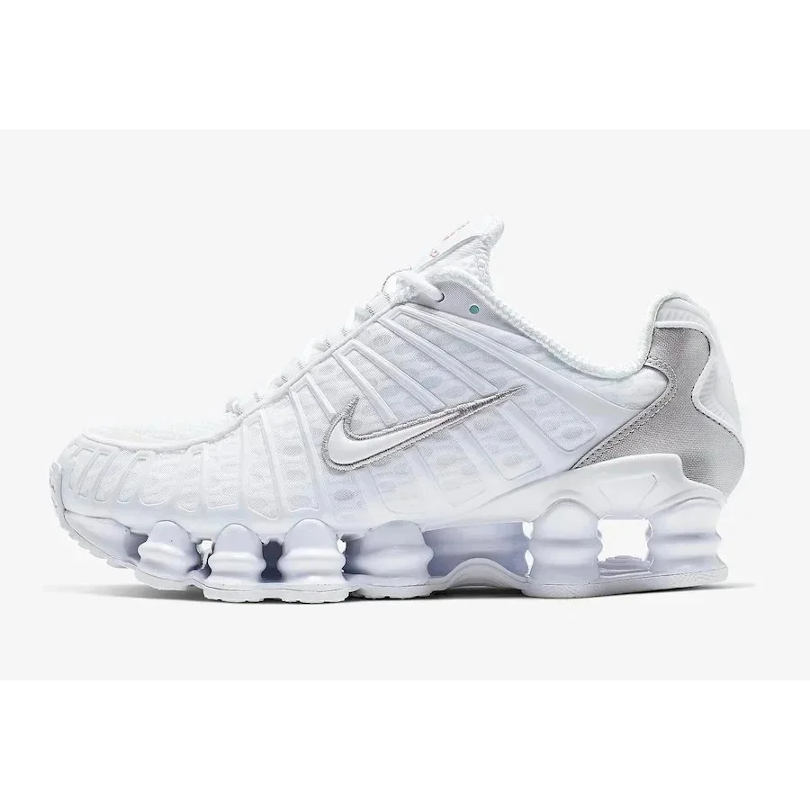 Nike Nike Shox White/Silver Sneakers White