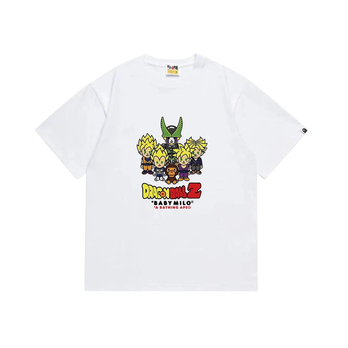 A Bathing Ape A Bathing Ape Dragon Ball Z BAPE STA White T-Shirt White - 1