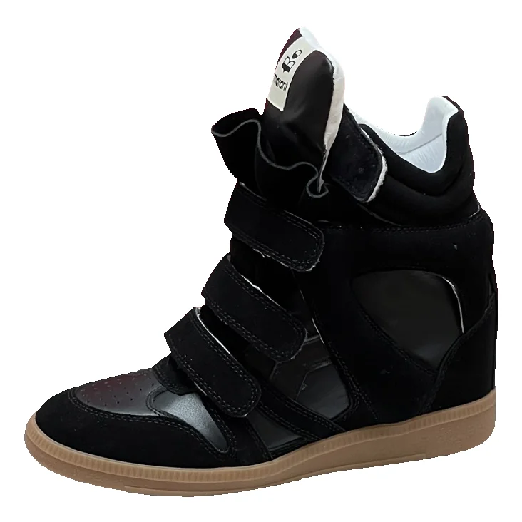 Other Unisex Ibiza Black Velcro Sneakers Black - 1