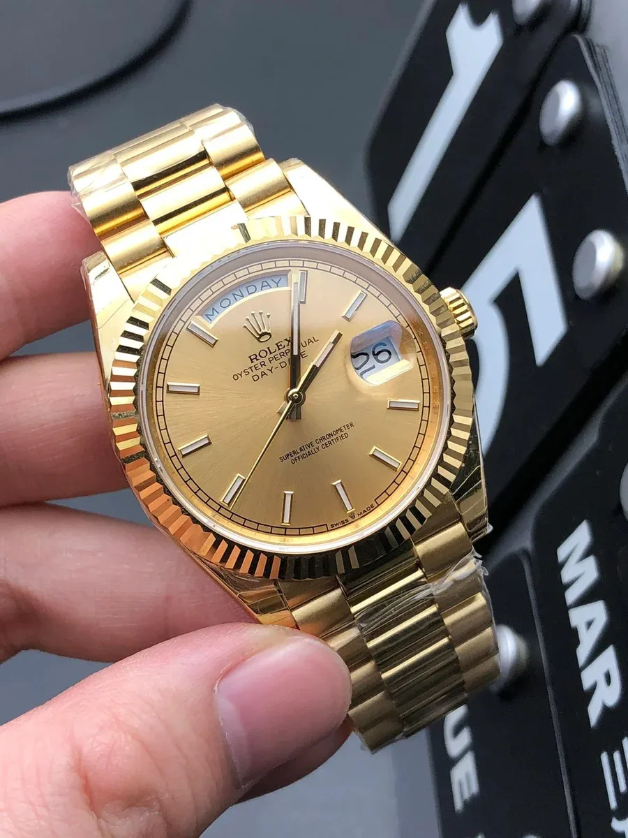 Rolex Rolex Day-Date Yellow Gold Watch Gold