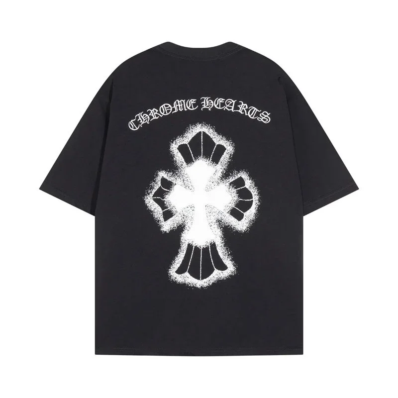 Chrome Hearts Chrome Hearts CH Cross Black/White T-Shirt Black