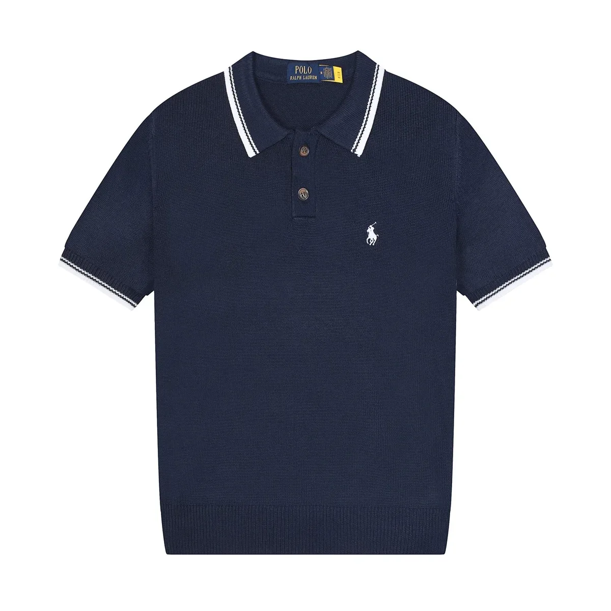 Polo Ralph Lauren Polo Ralph Lauren Navy Polo Shirt with Pony Logo Navy - 1